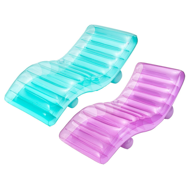 FunChaiser Pool Lounger, 2-in-1 Valve, Ages 14+ X3859