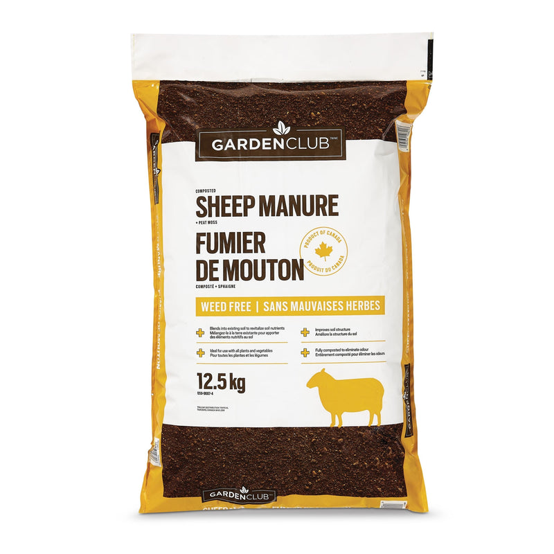 Sheep Manure, 12.5-kg H4096