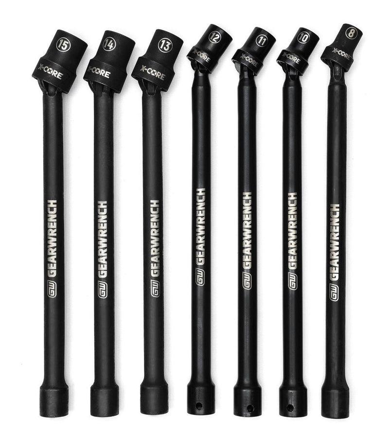 3/8-in Drive Impact Extension Socket Set, 7-pc, 3/8-in, Metric D2026