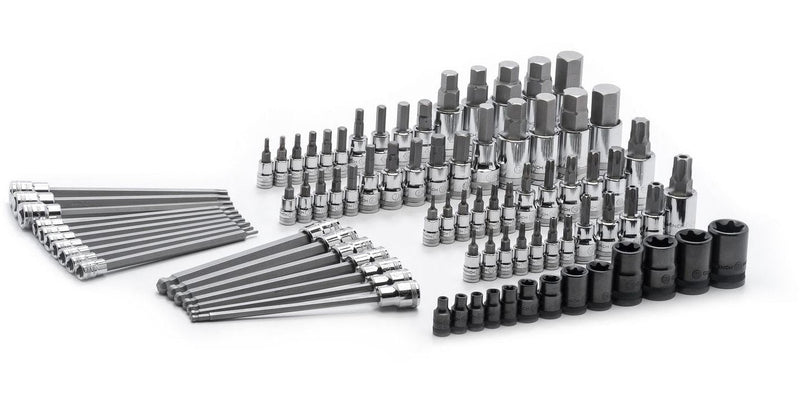 Bit Socket Set, 84-pc, SAE/Metric F4626
