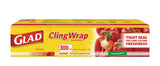 Cling Plastic Wrap, 980-ft
