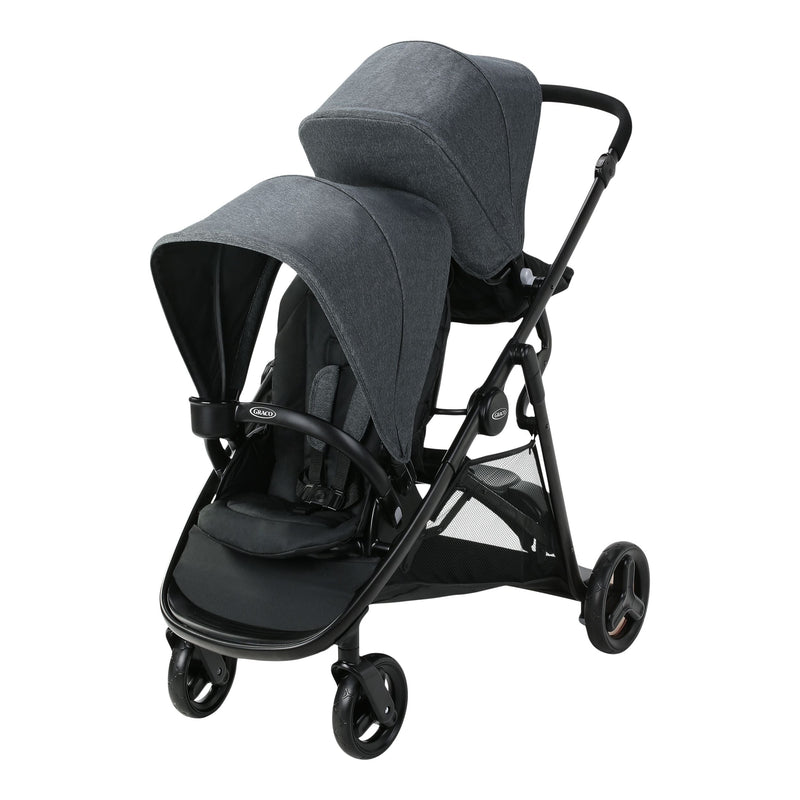 Ready2Grow 2.0 Double Stroller, Foldable and Lightweight Baby Stroller, Rafa O8515