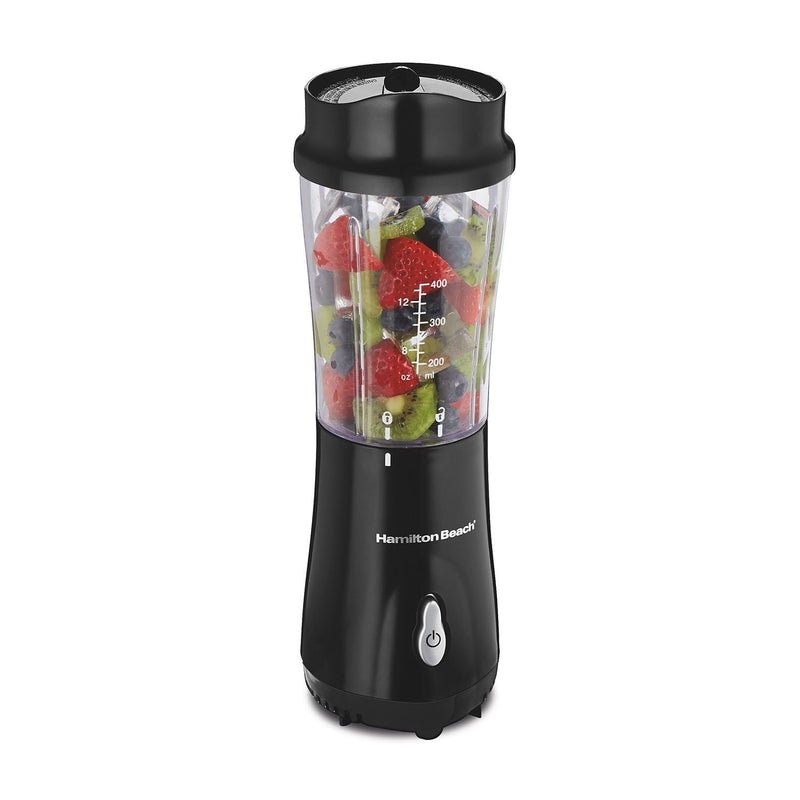 Personal Creations Single-Serve Blender with Travel Jar, Black, 414mL Q2173