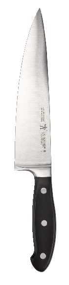 Stainless Steel Fine Edge Forged Chef's Knife, Ergonomic Grip, 8-in B5351