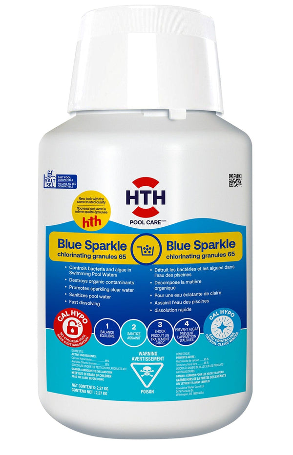 Blue Sparkle 65%, Granular Pool Chlorine, 2.27-kg Z4656