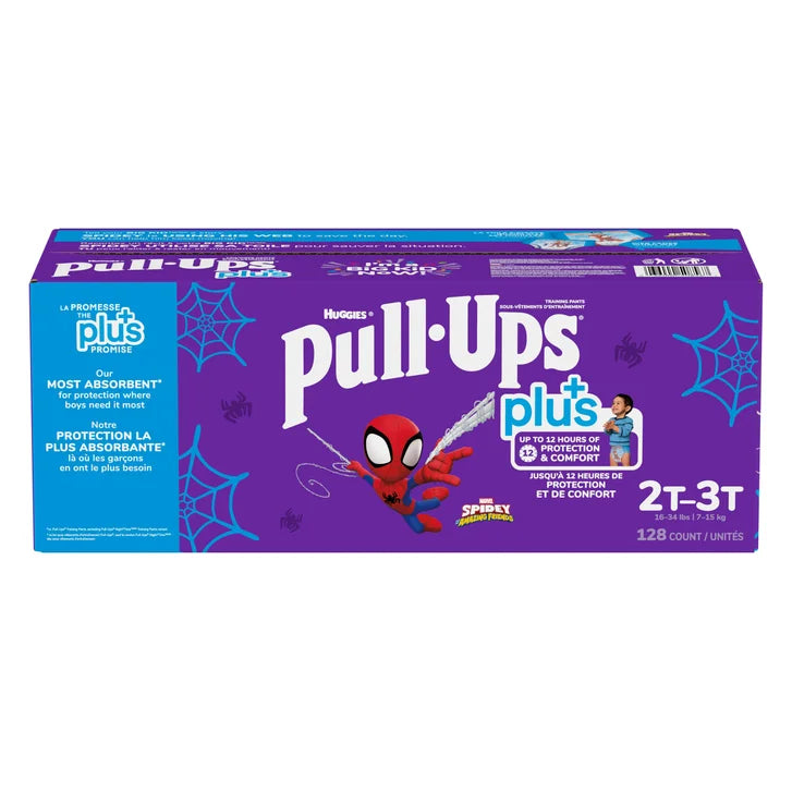 Huggies Pull-Ups Plus Training Pants, 2T - 6T Boy V5058