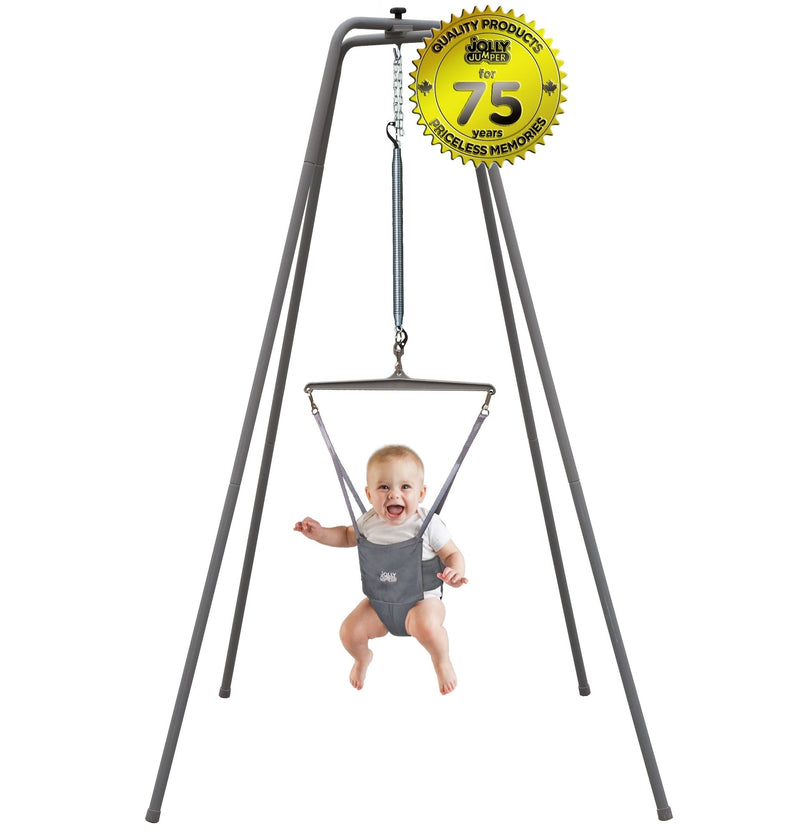 Standing Baby Exerciser with Super Stand, Grey, Ages 3m+ A1089