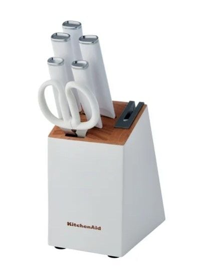 7PC CLASSIC WHITE SELF-SHARPENEING SET