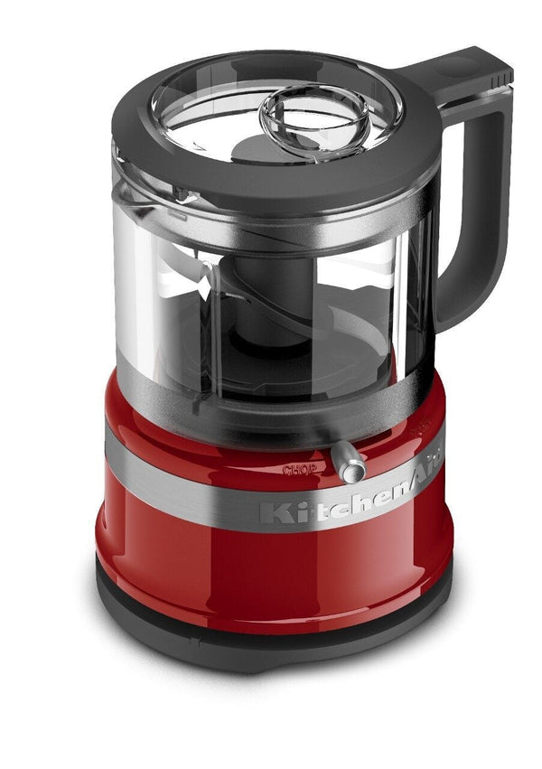 Compact 3.5 Cup Food Chopper/Mini Food Processor with Dishwasher Safe Parts, Empire Red G4766