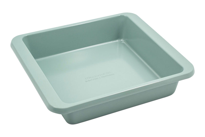 Square Cardamom Non-Stick Steel Cake Pan, 9x9x2-in N5285