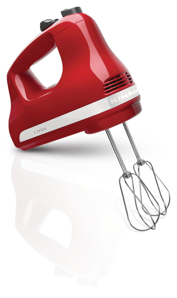 Ultra Power 5-Speeds Hand Mixer with Turbo Beater Empire Red A0344