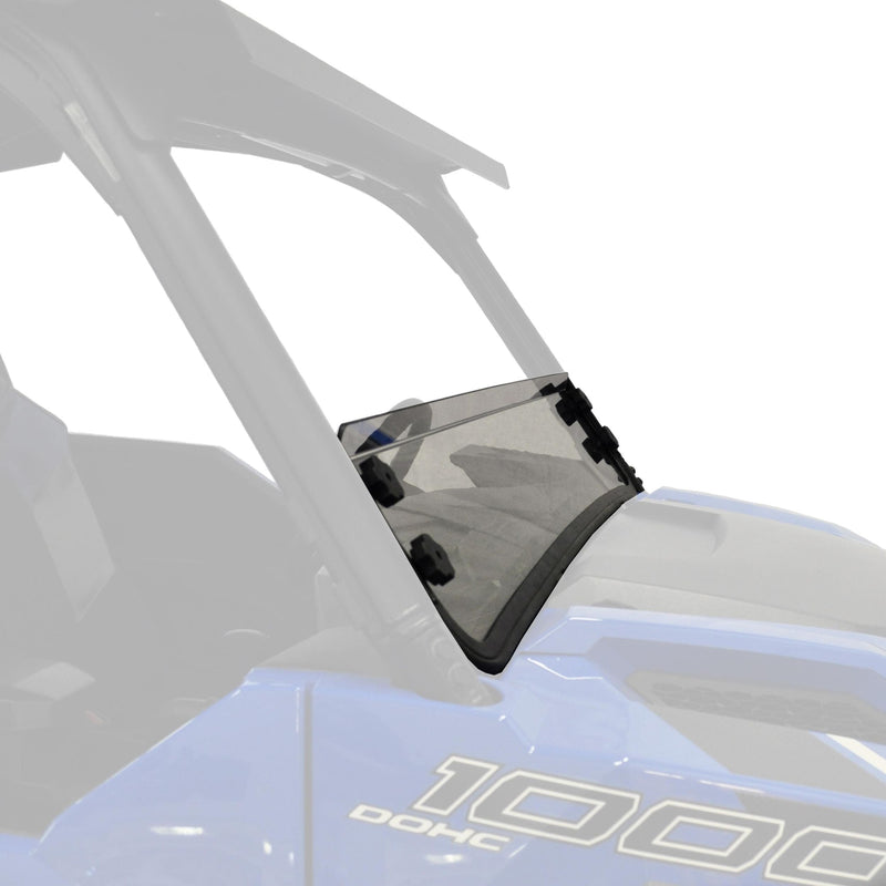 Hard Coated Half Fixed Windshield, Ranger W8403