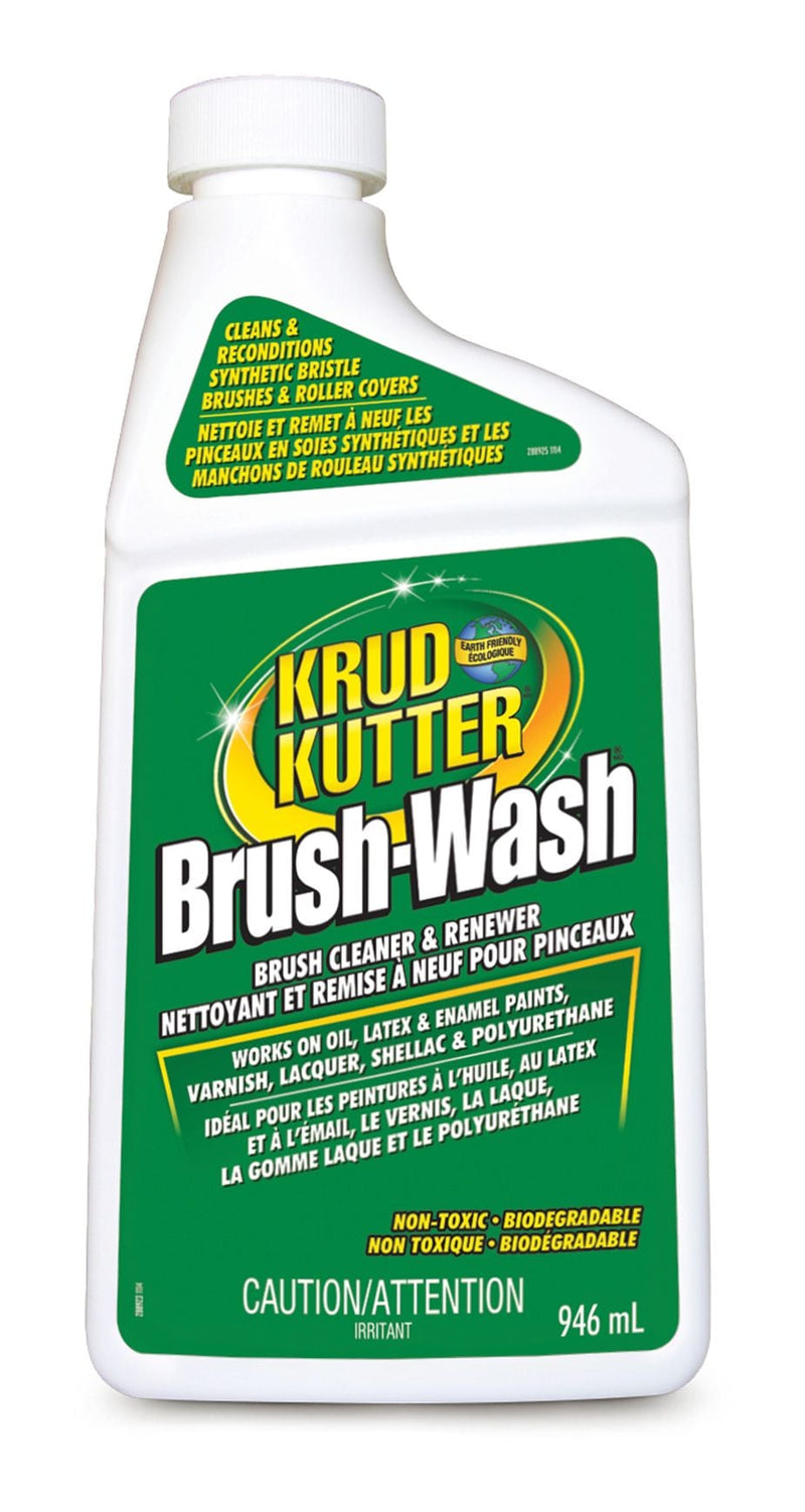 Brush-Wash Cleaner & Renewer For Oil, Latex & Enamel Paint, Non-Toxic, 946-mL I3238