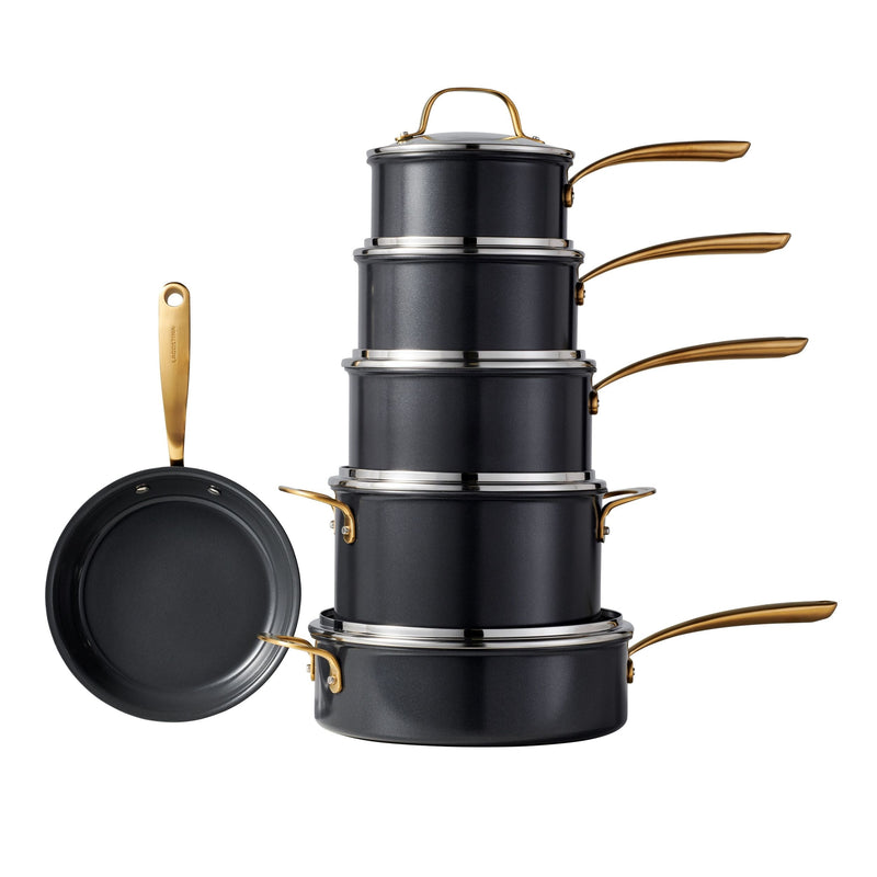 Eleganza Ceramic Pro Non-Stick Cookware Set, 11-pc L3516