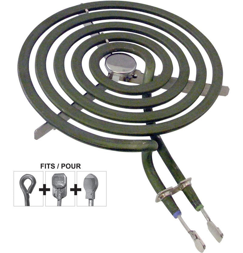 62476 GE Surface Stove Top Element, 1325W, 240V, 6-in B5001