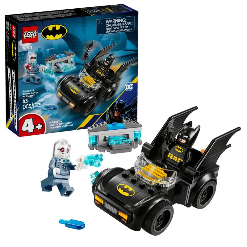 Batmobile vs. Mr. Freeze - 76301, 63-pcs, Ages 4+ D5554