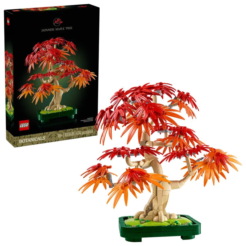Botanicals Japanese Red Maple Bonsai Tree - 10348, 474-pcs, Ages 18+ T0955