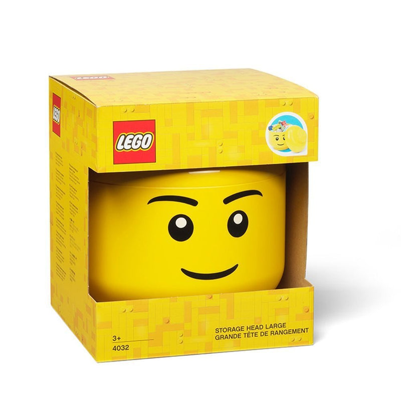 Boy Head Portable Storage Container for Ages 5+ A5625