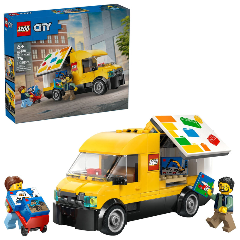 City The Van Toy Truck Building Set - 60500, 276-pcs, Ages 6+ F1196