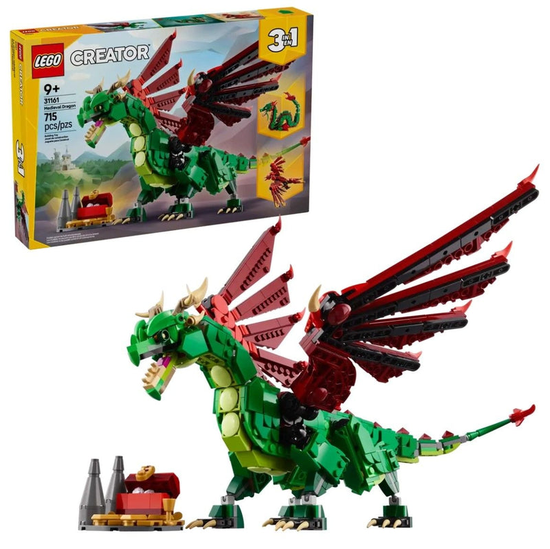 Creator Medieval Dragon - 31161, 715-pcs, Ages 9+ U7487