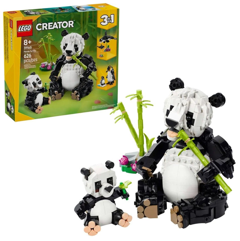 Creator Wild Animals: Panda Family - 31165, 626-pcs, Ages 8+ I6920