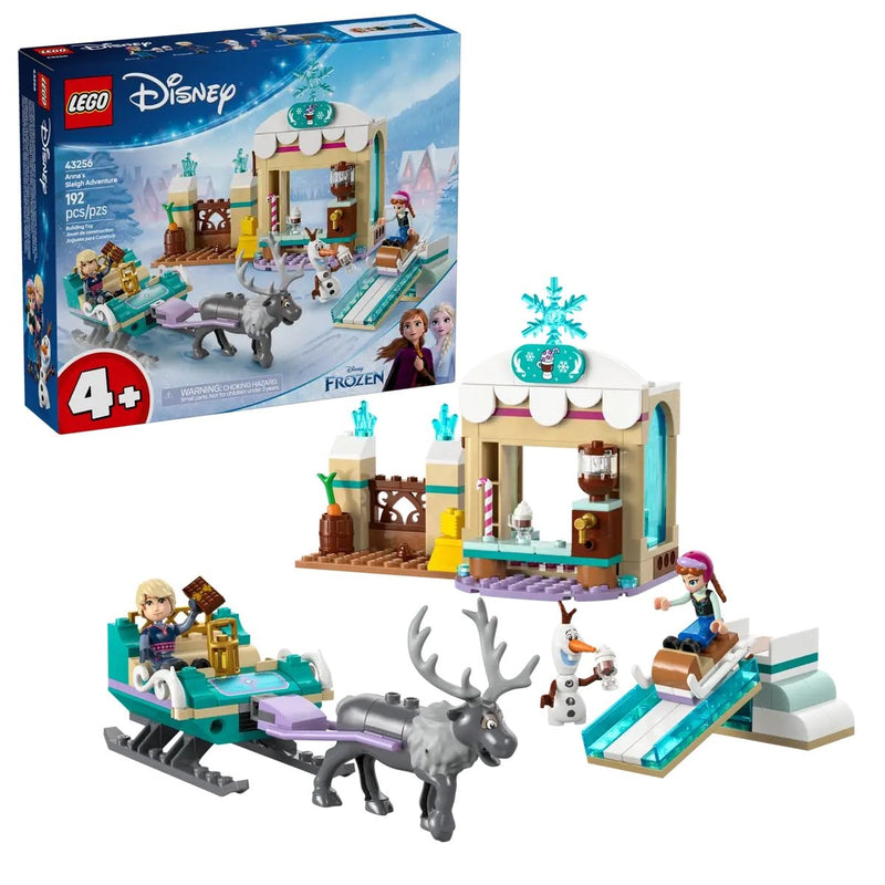 Princess Anna's Sleigh Adventure - 43256, 174-pcs, Ages 5+ M0632