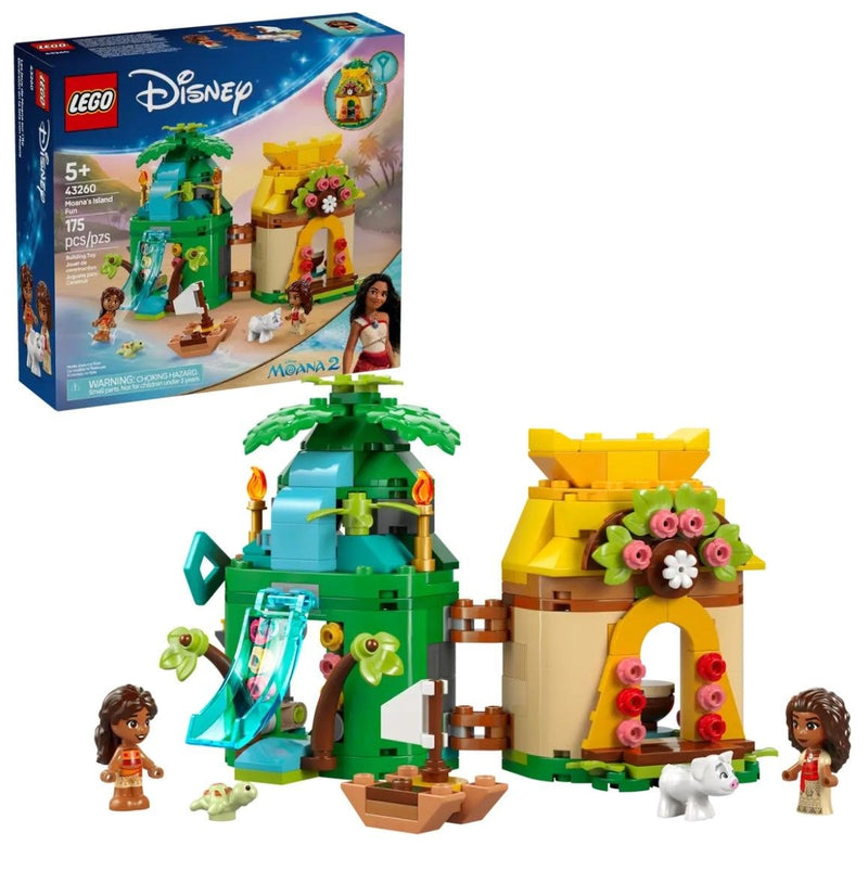 Princess Moana's Island Fun Interactive Set - 43260, 175-pcs, Ages 5+ Z0622