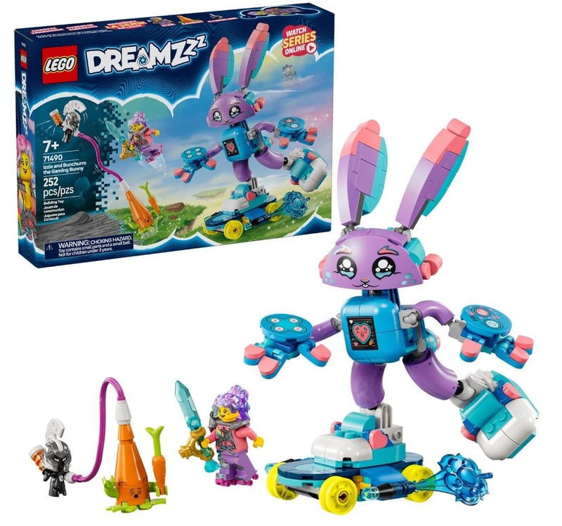 Izzie and Bunchurro the Gaming Bunny - 71490, 252-pcs, Ages 7+ R4258