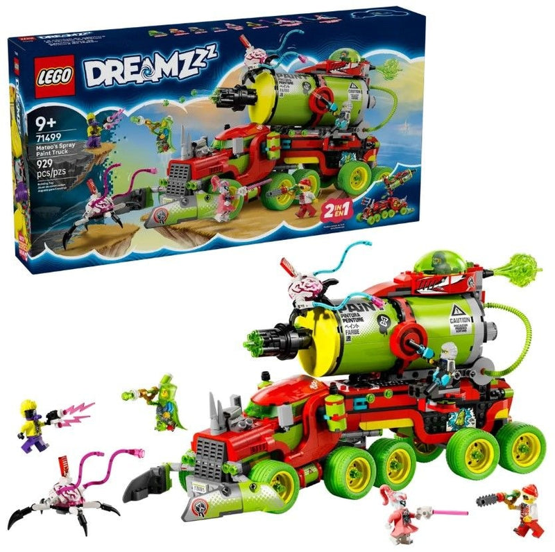 Mateo's Spray Paint Truck - 71499, 929-pcs, Ages 9+ S2944