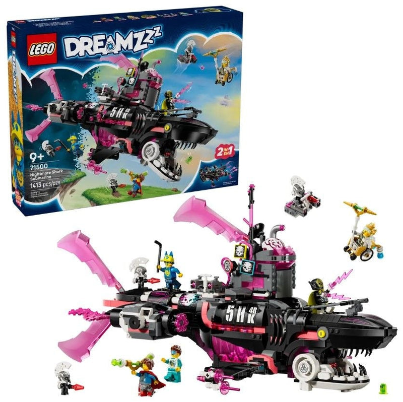 Nightmare Shark Submarine - 71500, 1413-pcs, Ages 9+ Z2164
