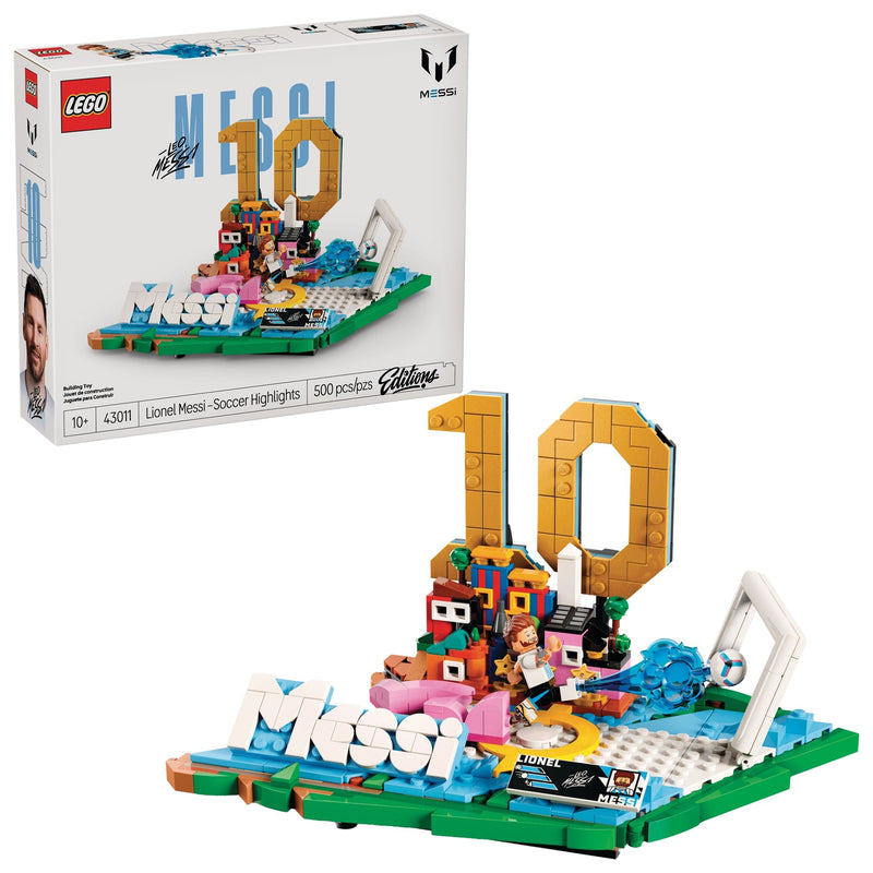 Editions Lionel Messi, Soccer Highlights - 43011, 500-pcs, Ages 10+ L7293