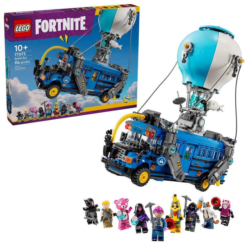 Fortnite Battle Bus -77073, 954-pcs, Ages 10+ F2610
