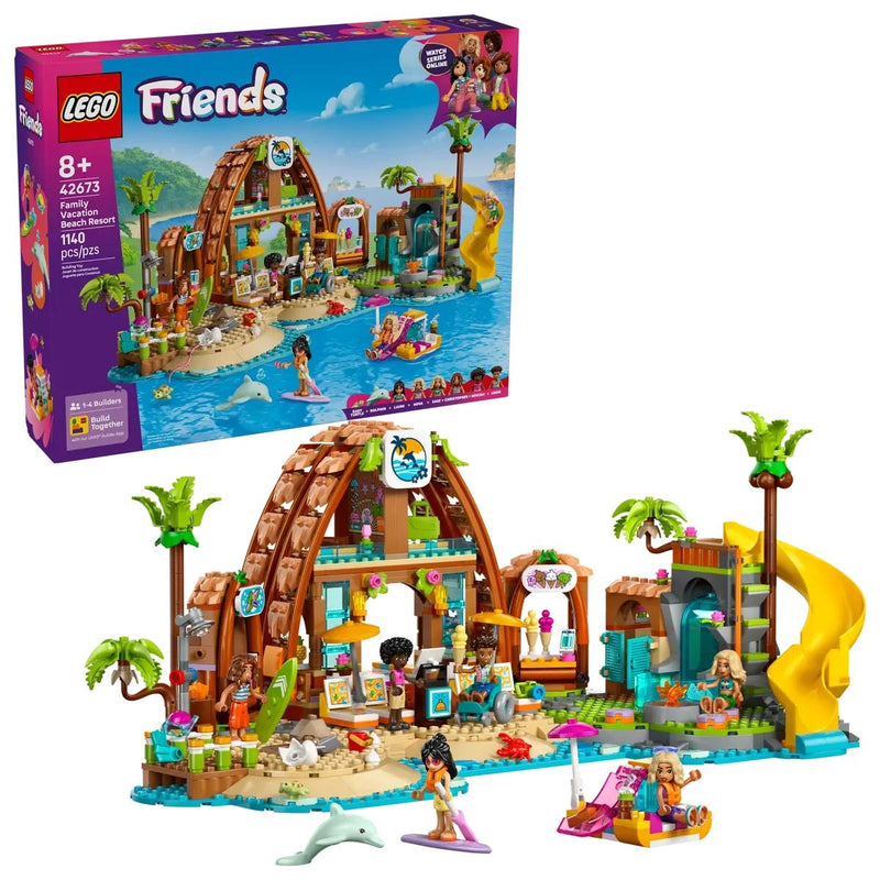 Friends 42673 Family Vacation Beach Resort for Ages 8+, 1140-pc I2331