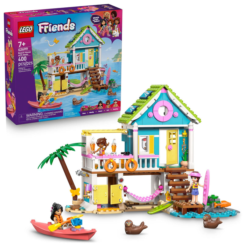 Friends Beach House with Seals - 42699, 400-pcs, Ages 6+ F7263