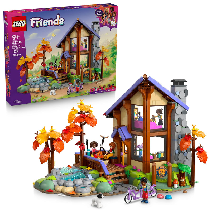 Friends Cozy Fall Forest Cabin 42705 Q3056