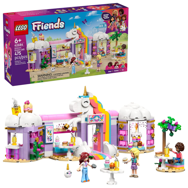 Friends Unicorn Dream Café - 42684, 475-pcs, Ages 6+ Z1683