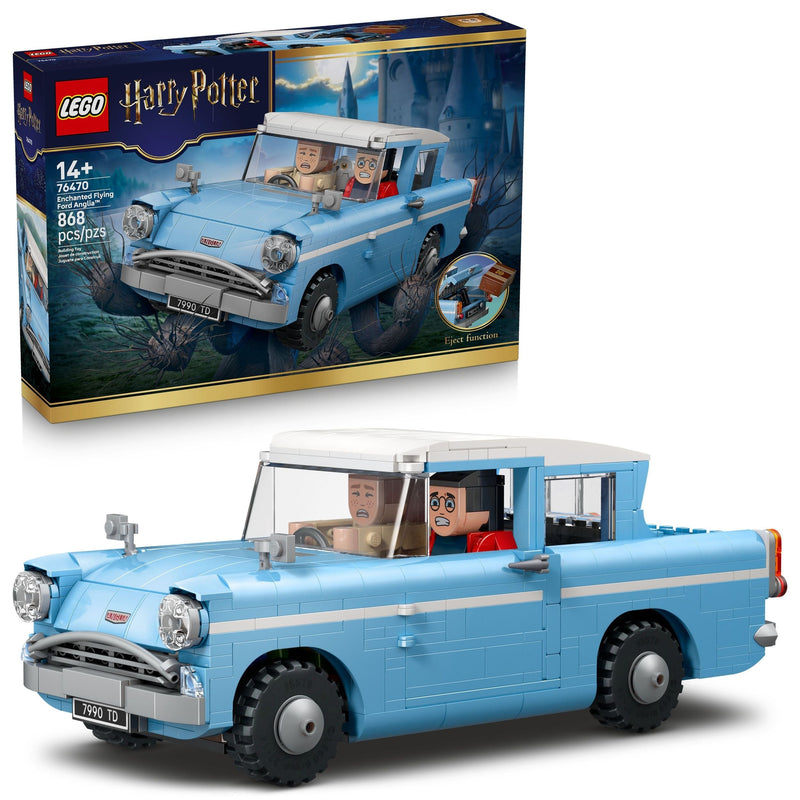 Enchanted Flying Anglia Toy Building Set - 76470, 868-pcs, Ages 14+ A6176
