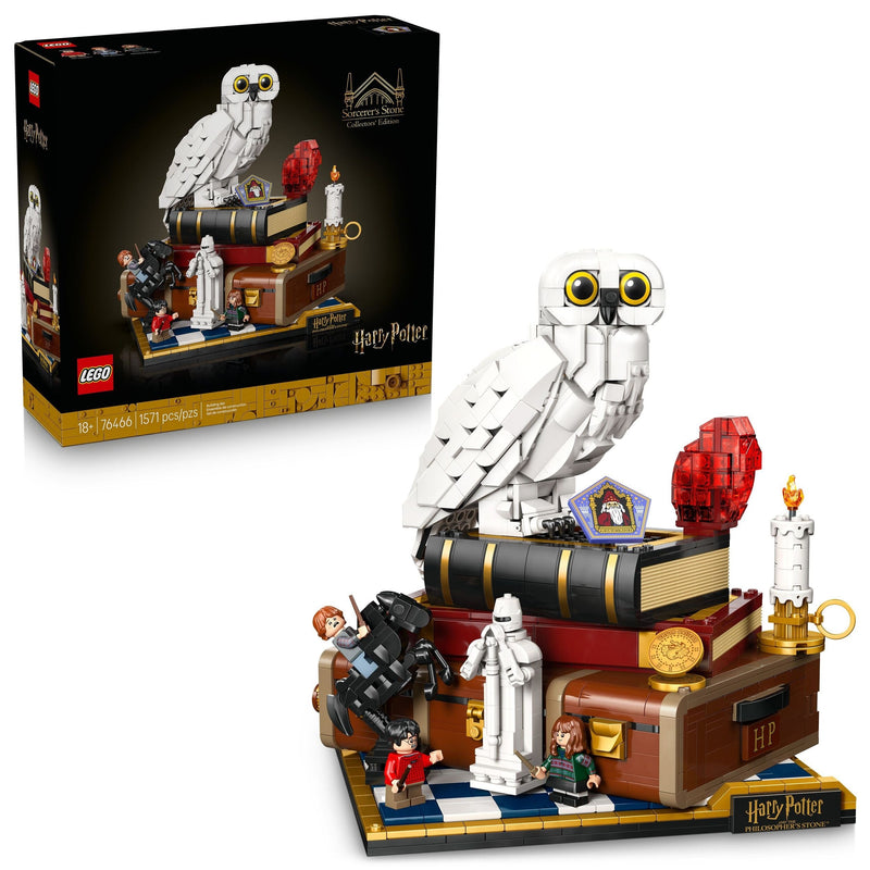 Sorcerer's Stone – Collectors' Edition Toy Building Set - 76466, 1571-pcs, Ages 18+ L1114