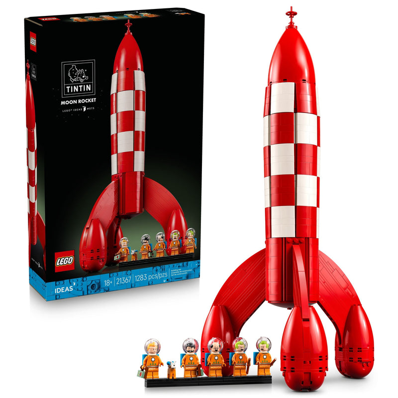 Ideas Tintin Moon Rocket 21367 U7038