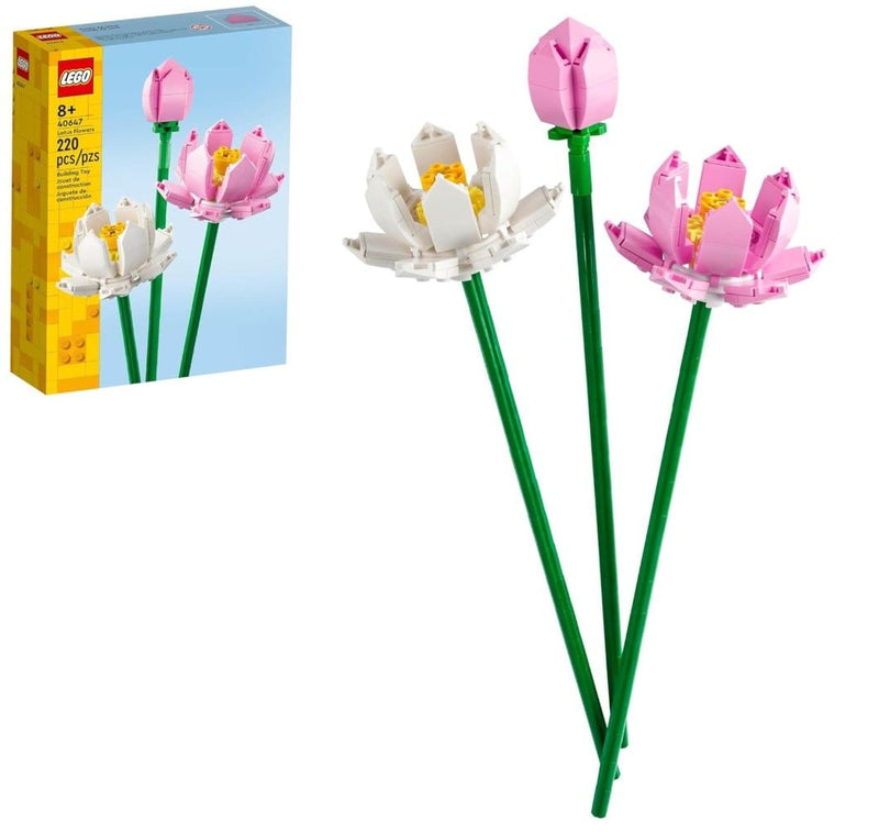 Lotus Flowers Building Set - 40647, 220-pcs, Ages 8+ I2708
