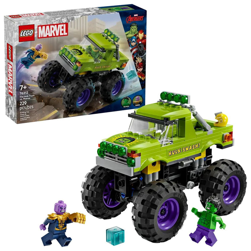 Marvel 76312 The Hulk Truck vs. Thanos, 229-pc K3741