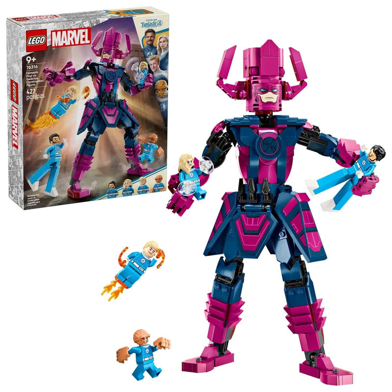 Marvel Fantastic Four vs. Galactus Construction Figure - 76316, 427-pcs, Ages 9+ X3076