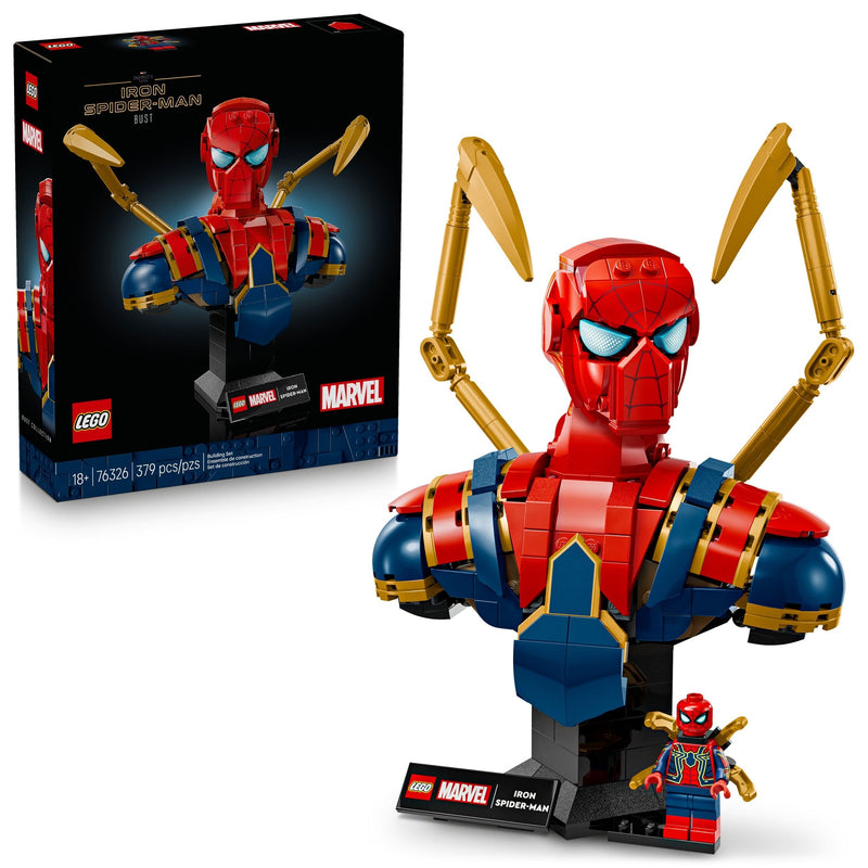 Marvel Iron Bust - 76326, 379-pcs, Ages 18+ D1786