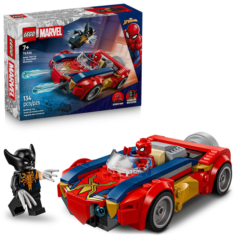 Marvel Car vs. Venomized Wolverine - 76336, 134-pcs, Ages 7+ P1627