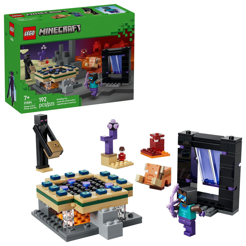 Nether & End Portal Journey - 21584, 192-pcs, Ages 7+ P9464