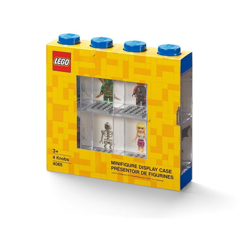 Minifigure Display Case for Up to 8 Figures, Red G8481