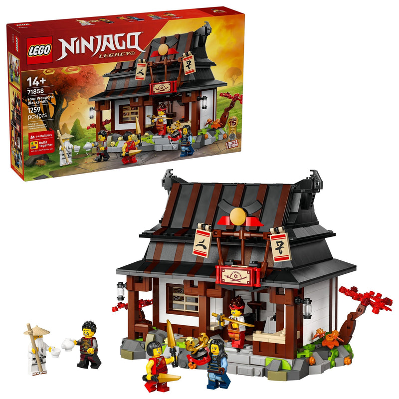 Four Weapons Blacksmith 15th Anniversary - 71858, 1259-pcs, Ages 14+ E6197