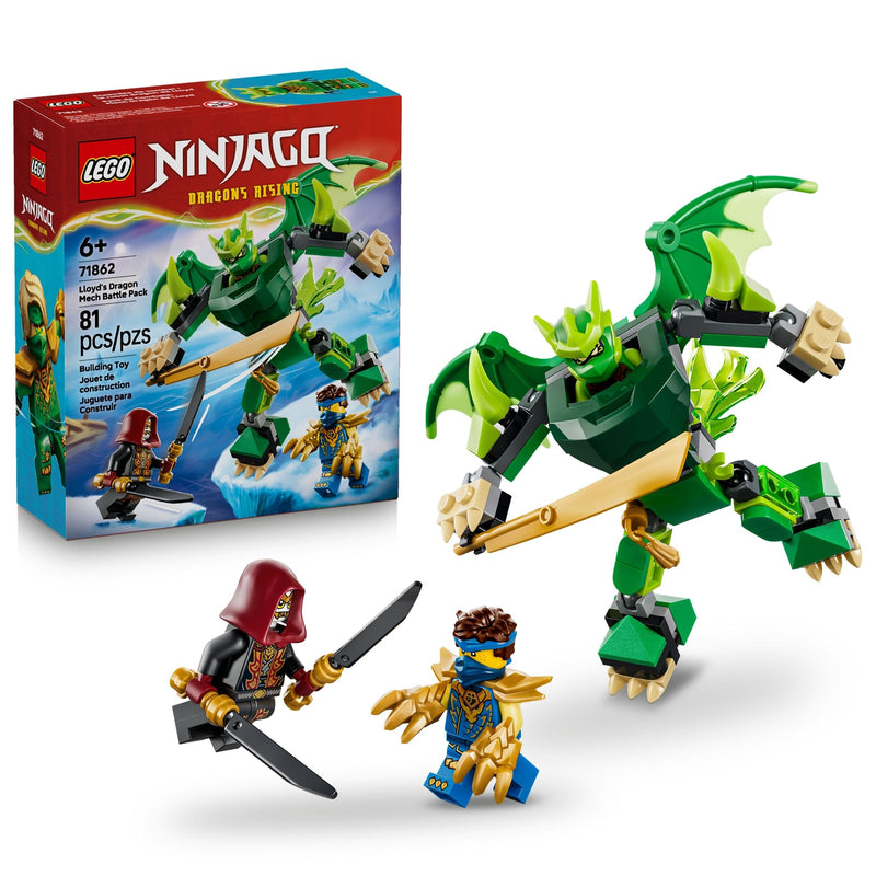 Lloyd's Dragon Mech Battle Pack 71862 V2722