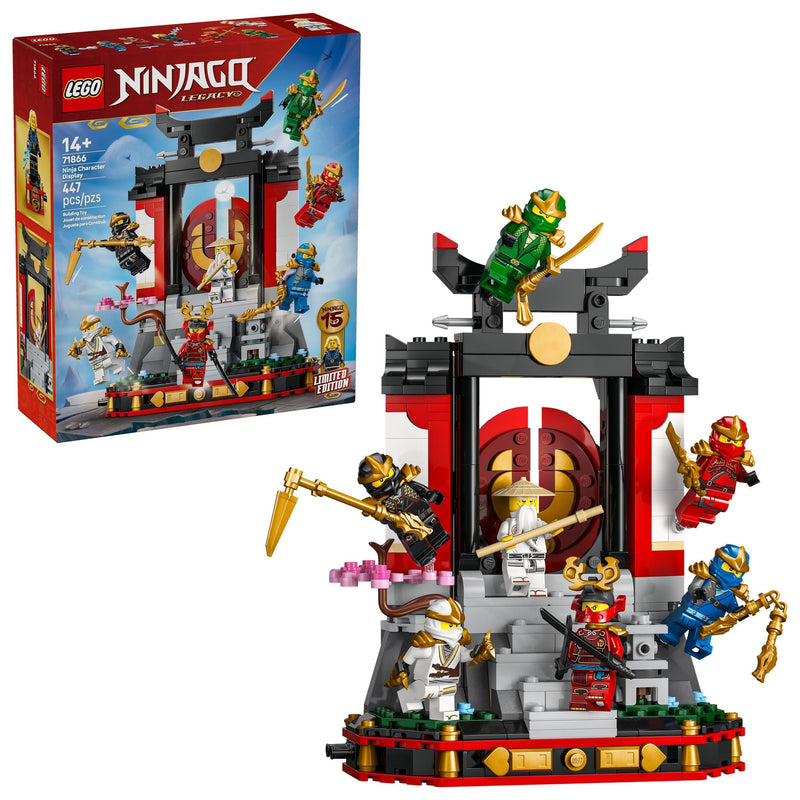 Ninja Character Display 15th Anniversary - 71866, 447-pcs, Ages 14+ O8535