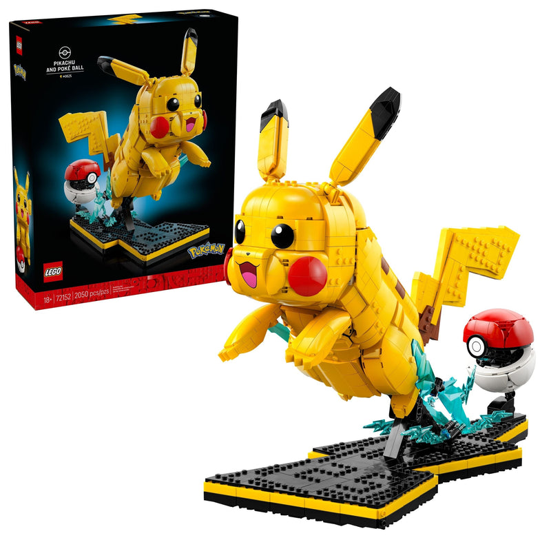 and Poké Ball - 72152, 2050-pcs, Ages 18+ D5574